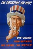 Poster, I'm Counting on You!, 1943. The Wolfsonian-FIU.